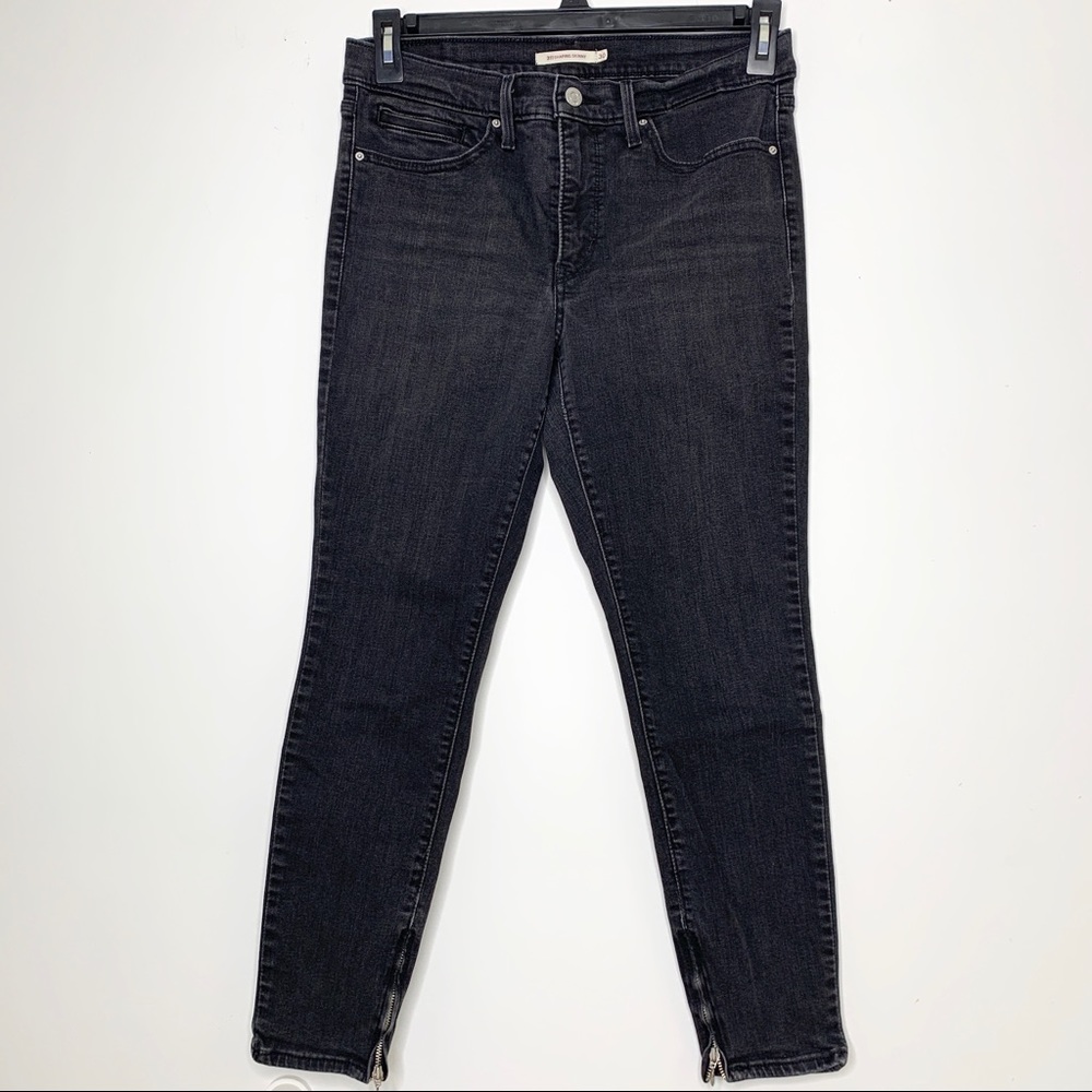 Levi’s Strauss Black 311 Shaping Skinny Jeans Sz 30